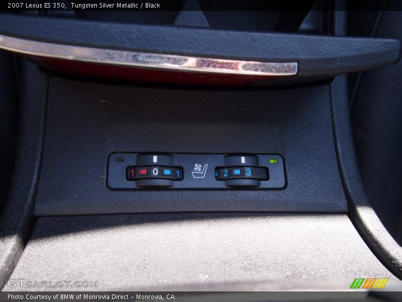 Tungsten Silver Metallic / Black 2007 Lexus ES 350