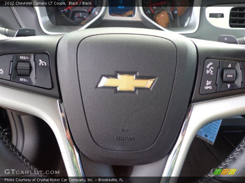 Black / Black 2012 Chevrolet Camaro LT Coupe
