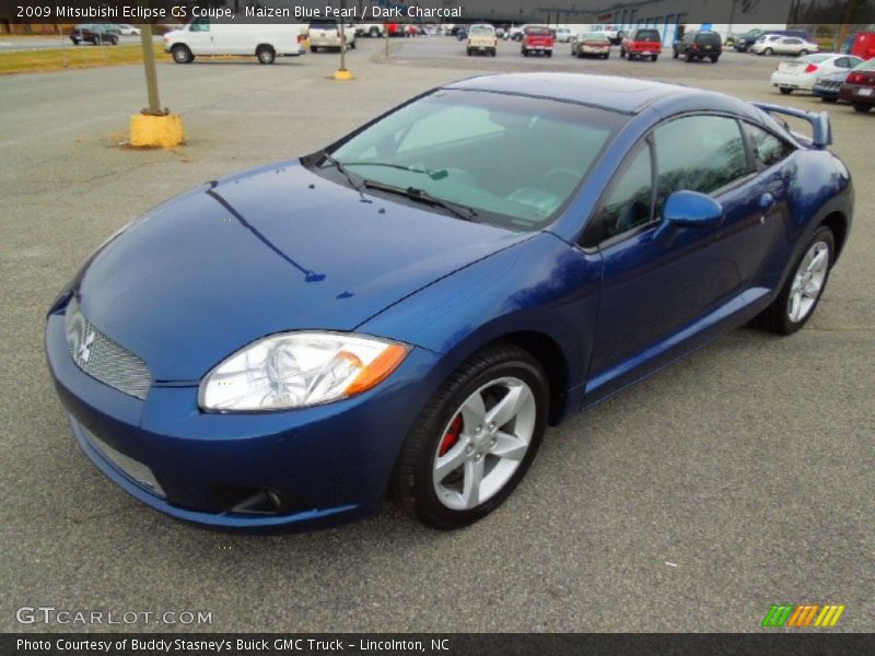 Maizen Blue Pearl / Dark Charcoal 2009 Mitsubishi Eclipse GS Coupe
