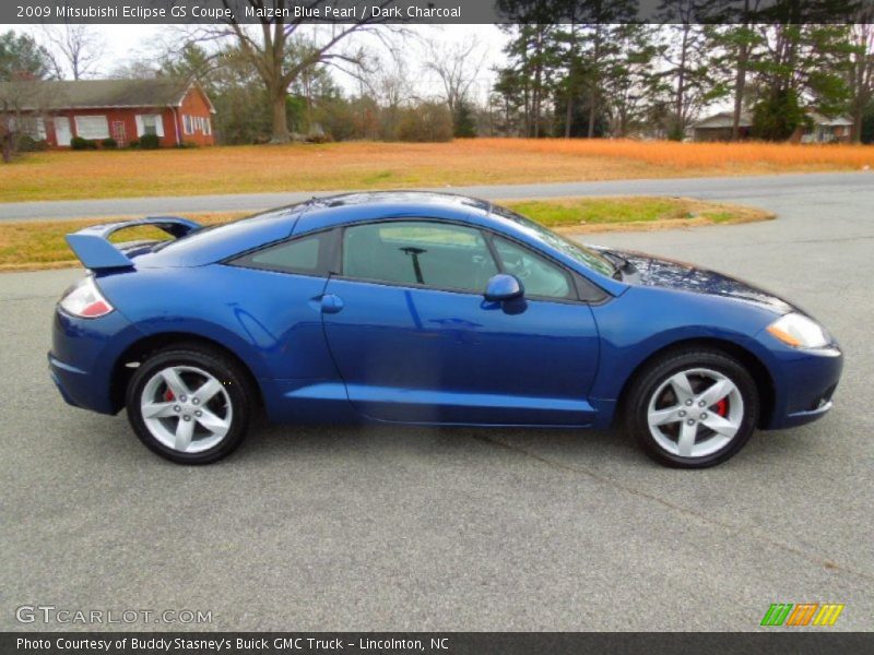 Maizen Blue Pearl / Dark Charcoal 2009 Mitsubishi Eclipse GS Coupe