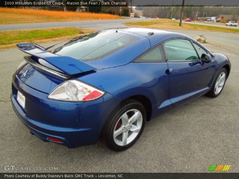 Maizen Blue Pearl / Dark Charcoal 2009 Mitsubishi Eclipse GS Coupe