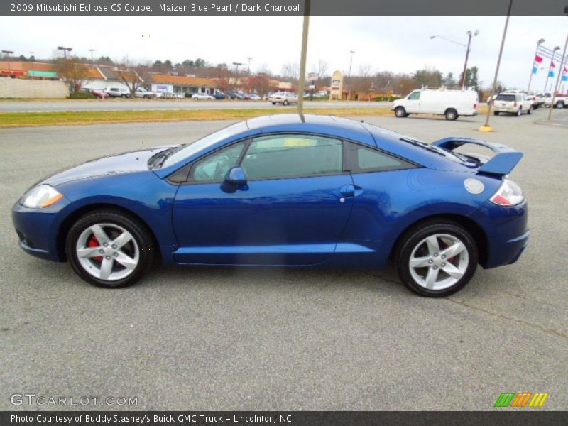 Maizen Blue Pearl / Dark Charcoal 2009 Mitsubishi Eclipse GS Coupe