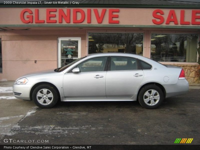Silver Ice Metallic / Gray 2009 Chevrolet Impala LT