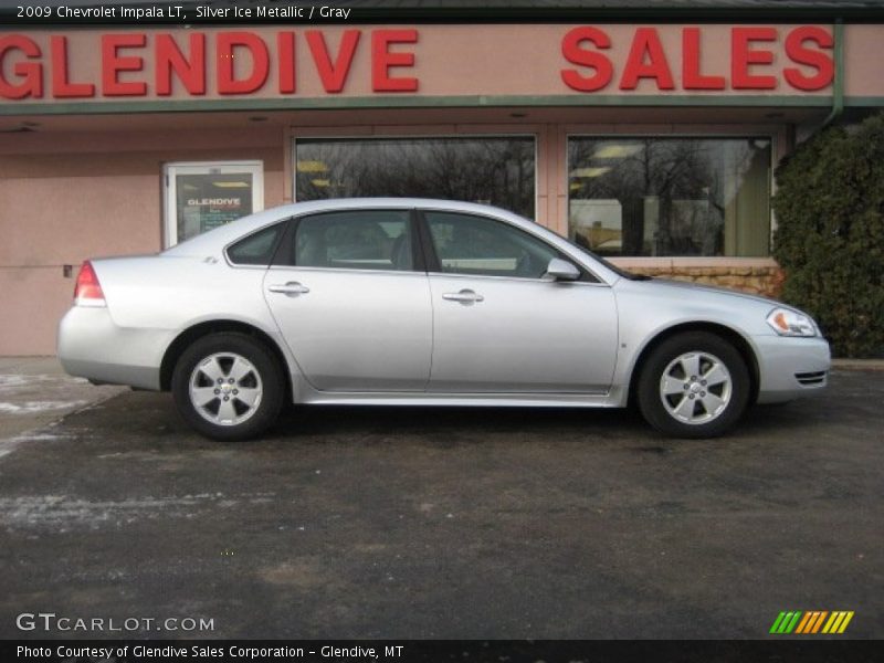 Silver Ice Metallic / Gray 2009 Chevrolet Impala LT