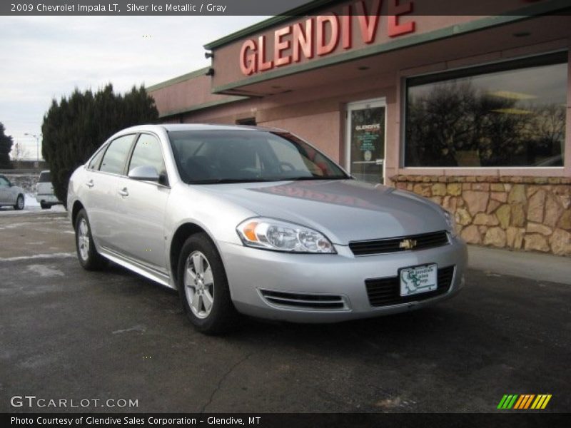 Silver Ice Metallic / Gray 2009 Chevrolet Impala LT