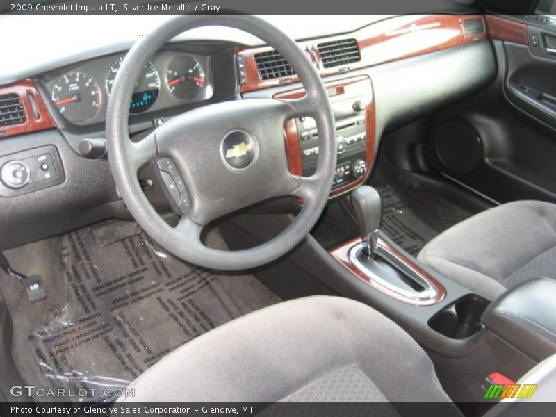 Silver Ice Metallic / Gray 2009 Chevrolet Impala LT