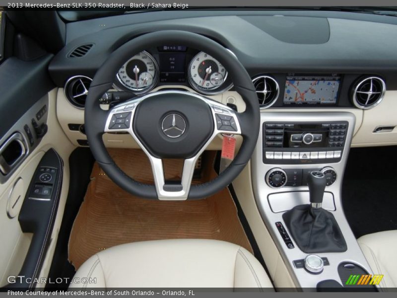 Dashboard of 2013 SLK 350 Roadster