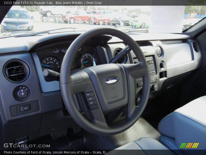 Dashboard of 2013 F150 XL Regular Cab