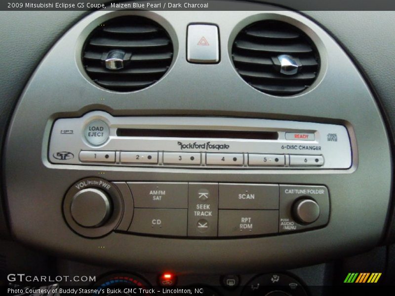 Maizen Blue Pearl / Dark Charcoal 2009 Mitsubishi Eclipse GS Coupe