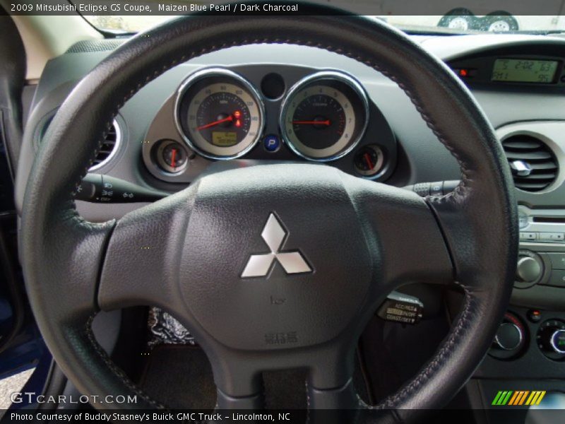 Maizen Blue Pearl / Dark Charcoal 2009 Mitsubishi Eclipse GS Coupe