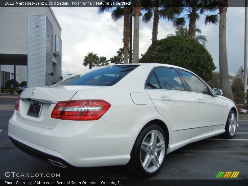 Polar White / Natural Beige/Black 2013 Mercedes-Benz E 350 Sedan