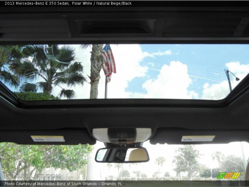 Polar White / Natural Beige/Black 2013 Mercedes-Benz E 350 Sedan