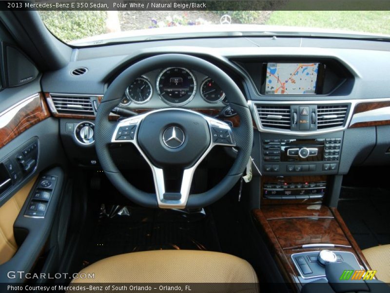 Polar White / Natural Beige/Black 2013 Mercedes-Benz E 350 Sedan