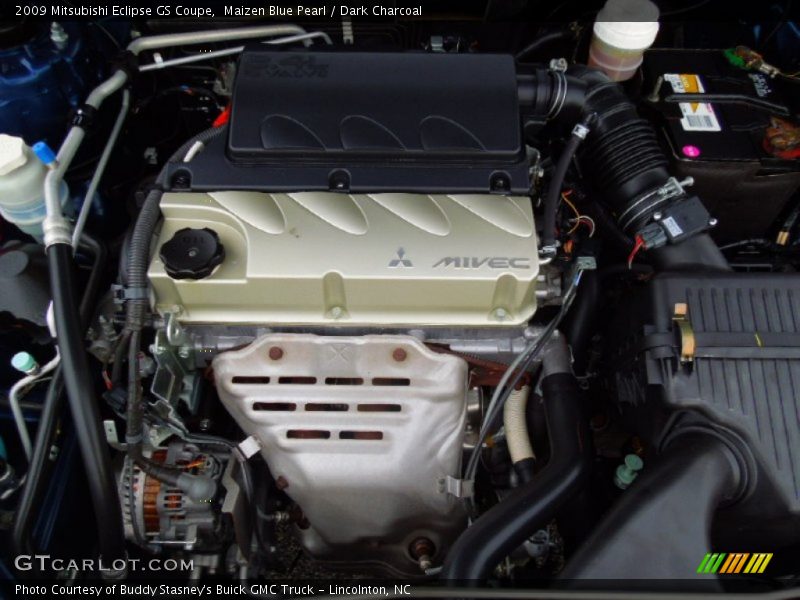 Maizen Blue Pearl / Dark Charcoal 2009 Mitsubishi Eclipse GS Coupe