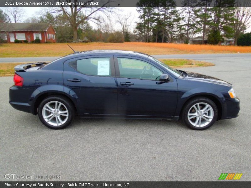  2012 Avenger SXT Blackberry Pearl