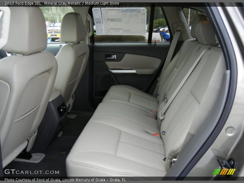 Mineral Gray Metallic / Medium Light Stone 2013 Ford Edge SEL