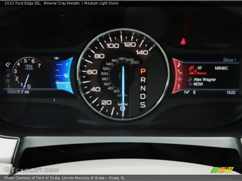 Mineral Gray Metallic / Medium Light Stone 2013 Ford Edge SEL
