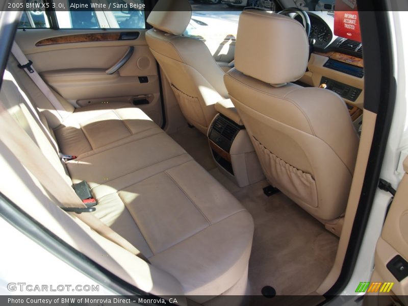 Alpine White / Sand Beige 2005 BMW X5 3.0i