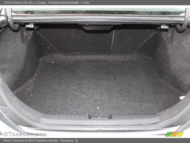 Polished Metal Metallic / Gray 2009 Honda Civic EX-L Coupe