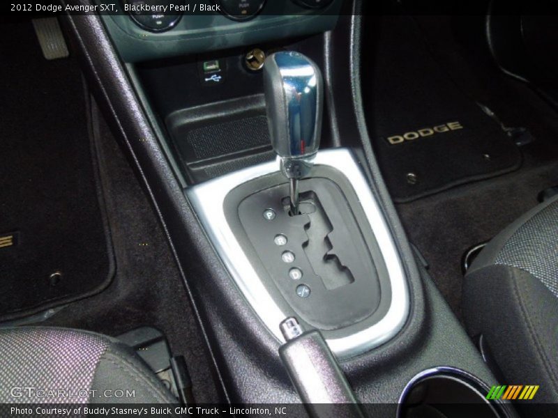 Blackberry Pearl / Black 2012 Dodge Avenger SXT