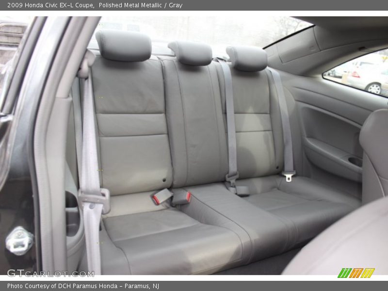 Polished Metal Metallic / Gray 2009 Honda Civic EX-L Coupe