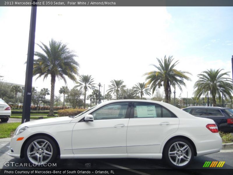 Polar White / Almond/Mocha 2013 Mercedes-Benz E 350 Sedan