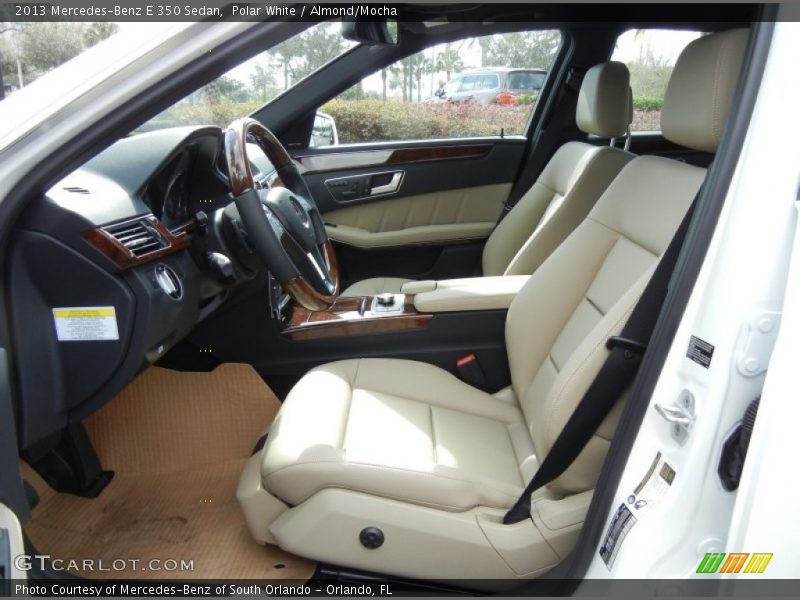 Polar White / Almond/Mocha 2013 Mercedes-Benz E 350 Sedan