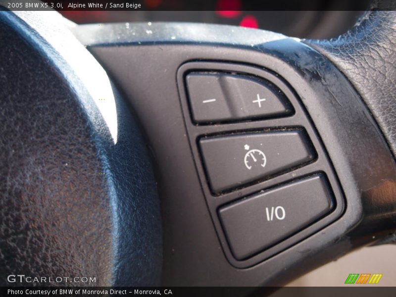 Alpine White / Sand Beige 2005 BMW X5 3.0i