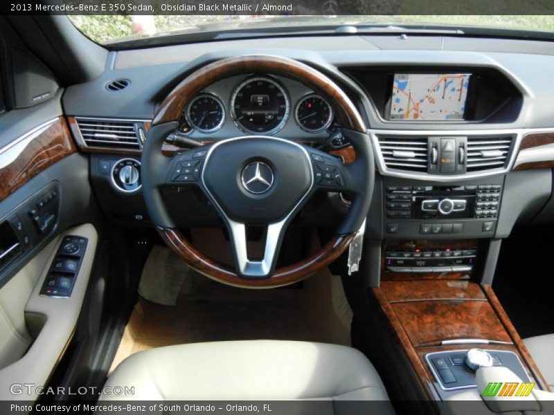 Dashboard of 2013 E 350 Sedan