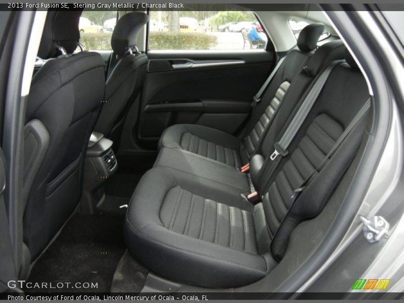 Sterling Gray Metallic / Charcoal Black 2013 Ford Fusion SE