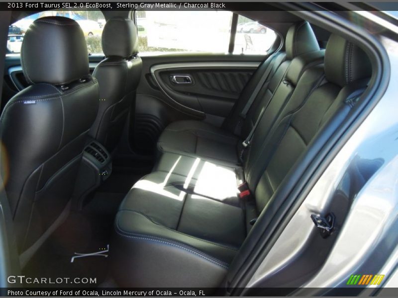 Sterling Gray Metallic / Charcoal Black 2013 Ford Taurus SEL 2.0 EcoBoost