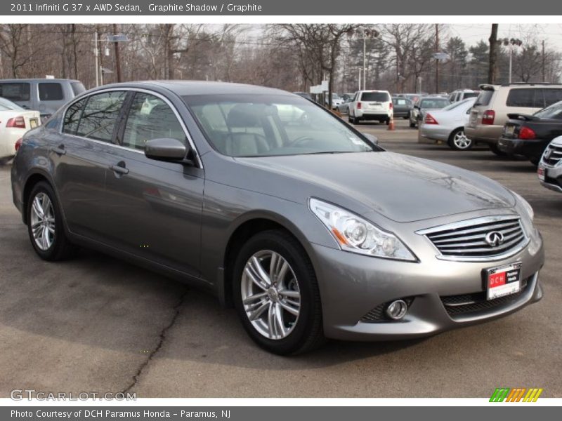 Graphite Shadow / Graphite 2011 Infiniti G 37 x AWD Sedan