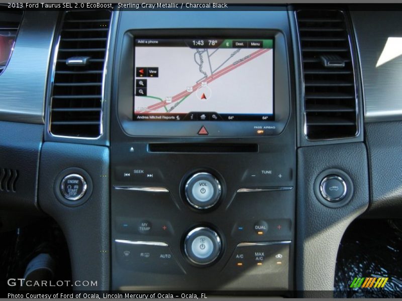 Navigation of 2013 Taurus SEL 2.0 EcoBoost