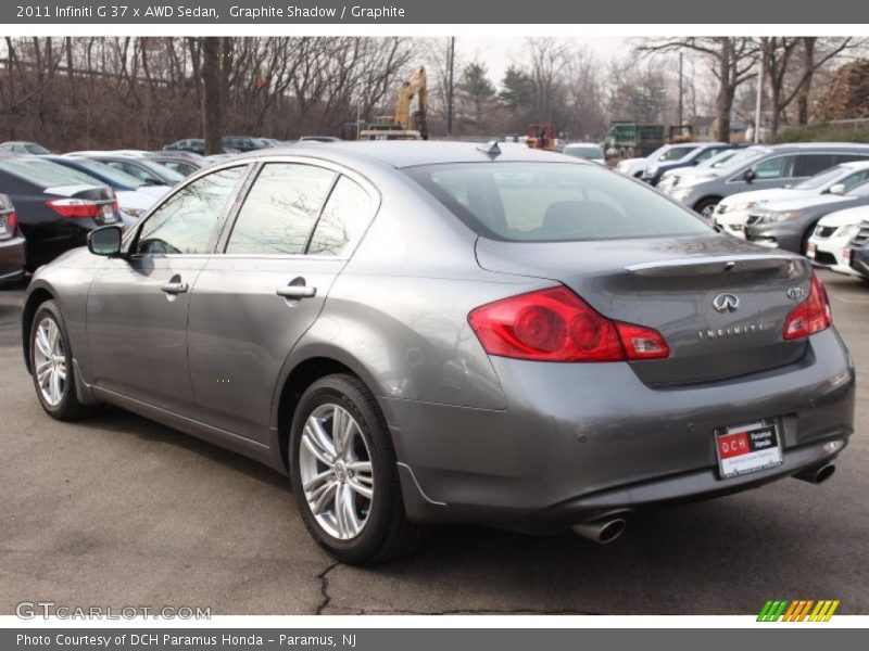 Graphite Shadow / Graphite 2011 Infiniti G 37 x AWD Sedan