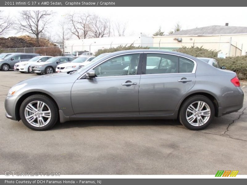 Graphite Shadow / Graphite 2011 Infiniti G 37 x AWD Sedan