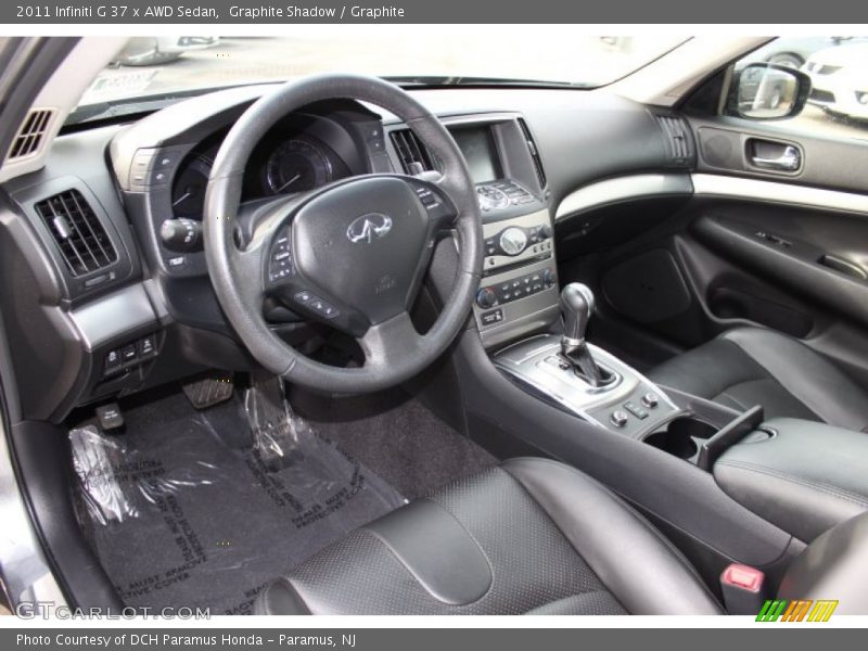 Graphite Shadow / Graphite 2011 Infiniti G 37 x AWD Sedan