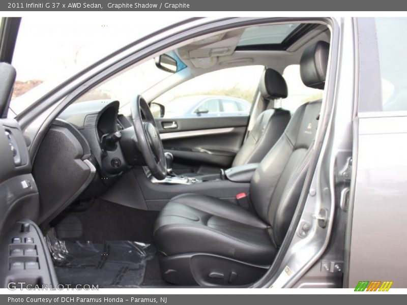 Graphite Shadow / Graphite 2011 Infiniti G 37 x AWD Sedan