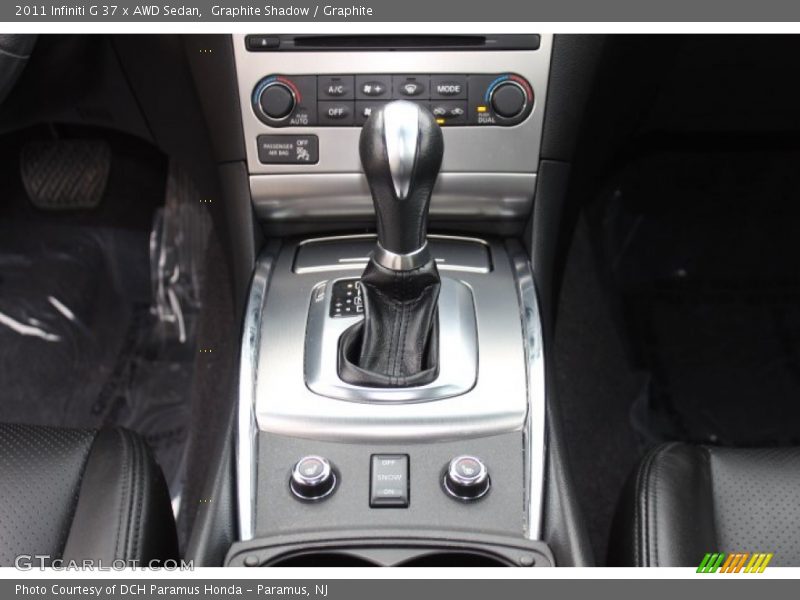 Graphite Shadow / Graphite 2011 Infiniti G 37 x AWD Sedan