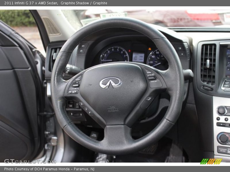 Graphite Shadow / Graphite 2011 Infiniti G 37 x AWD Sedan