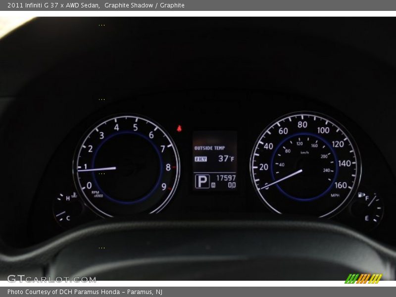Graphite Shadow / Graphite 2011 Infiniti G 37 x AWD Sedan