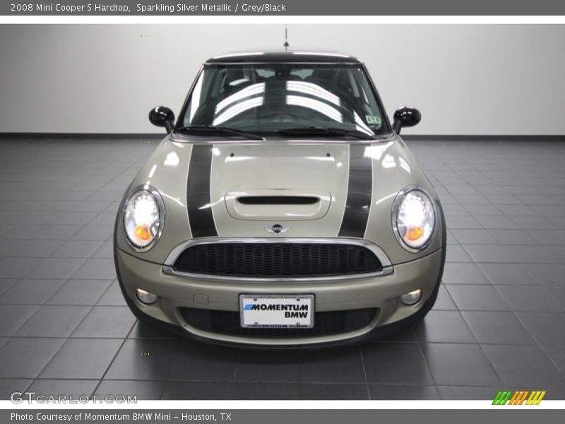 Sparkling Silver Metallic / Grey/Black 2008 Mini Cooper S Hardtop
