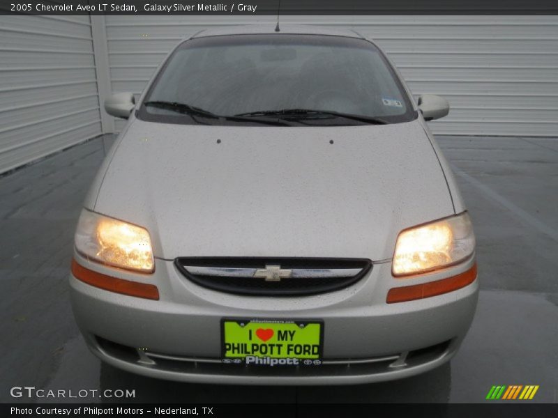 Galaxy Silver Metallic / Gray 2005 Chevrolet Aveo LT Sedan