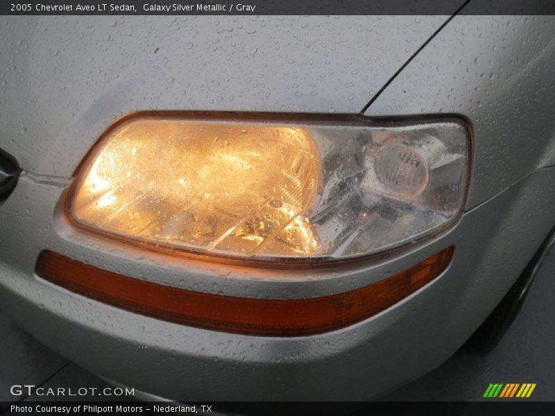 Galaxy Silver Metallic / Gray 2005 Chevrolet Aveo LT Sedan