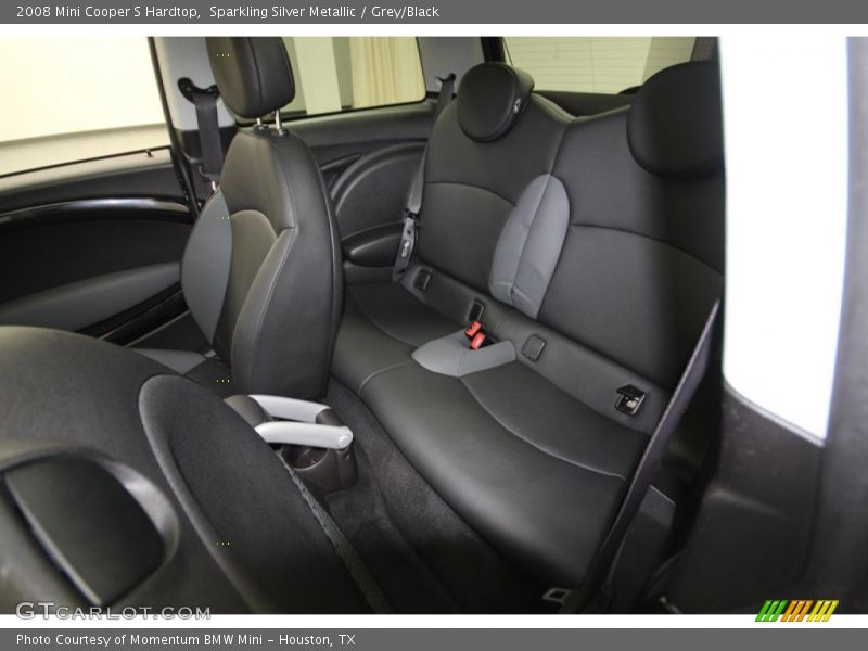 Sparkling Silver Metallic / Grey/Black 2008 Mini Cooper S Hardtop