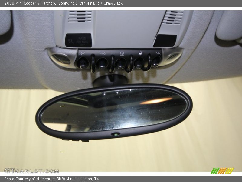 Sparkling Silver Metallic / Grey/Black 2008 Mini Cooper S Hardtop