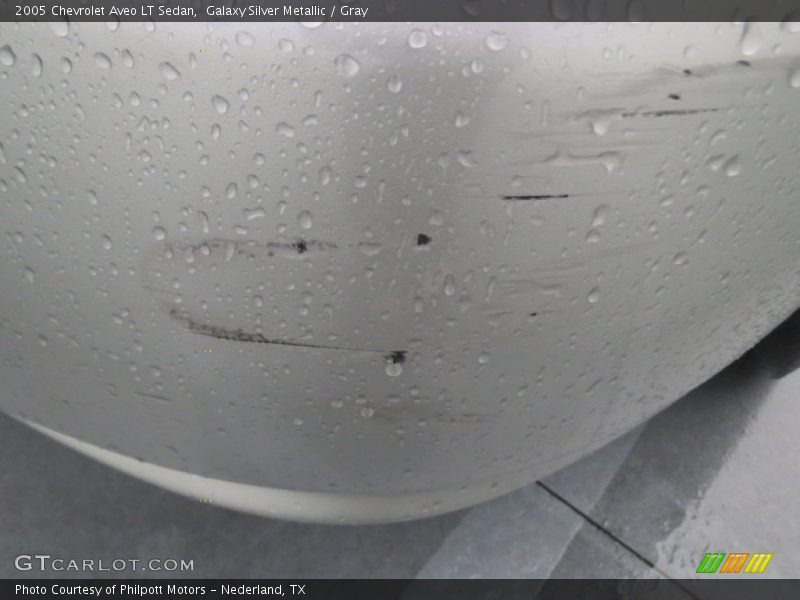 Galaxy Silver Metallic / Gray 2005 Chevrolet Aveo LT Sedan