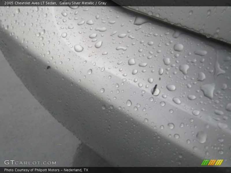 Galaxy Silver Metallic / Gray 2005 Chevrolet Aveo LT Sedan