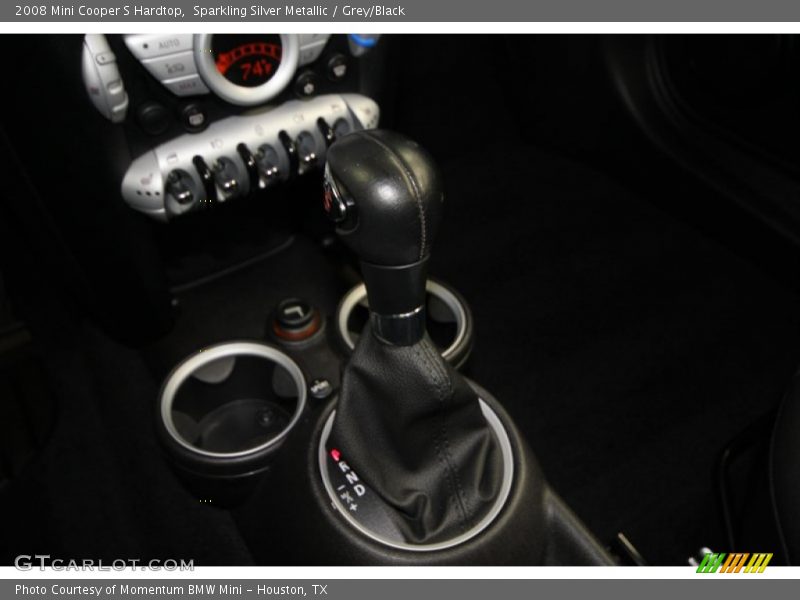 Sparkling Silver Metallic / Grey/Black 2008 Mini Cooper S Hardtop