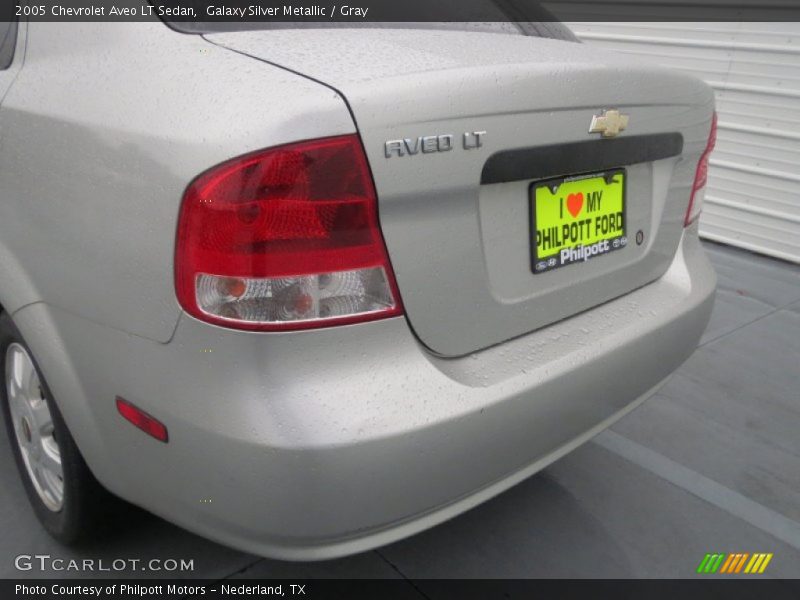 Galaxy Silver Metallic / Gray 2005 Chevrolet Aveo LT Sedan