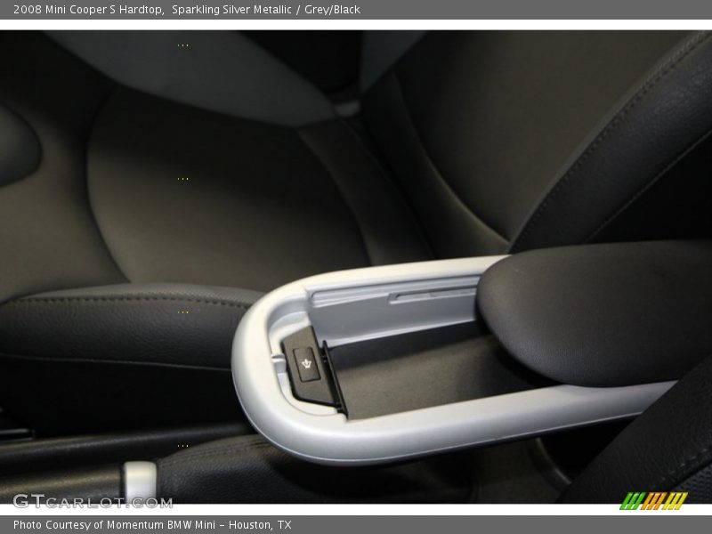 Sparkling Silver Metallic / Grey/Black 2008 Mini Cooper S Hardtop
